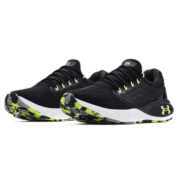 Under Armour Charged Vantage Marble - Black Yellow Men Sneakers 3024734-002