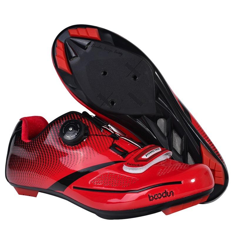 

New cycling shoes, cycling equipment, boys road bike lock shoes 45