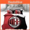Logo Printed Team Series Three Piece Bedding Set Suitable For Daily Use Bedroom