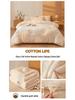 Premium Cotton Quilt: Class A, Single/Double, All-Season, Extra Thick for Winter Warmth