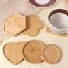 5pcs Creative Insulated Placemat Natural Tea Cup Mats Crafts Storage Tray  Dining Tables