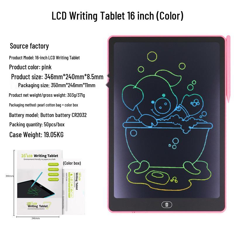 LCD Writing Tablet - 12"/10"/8.5"/4.4" Handwriting & Drawing Board for Kids