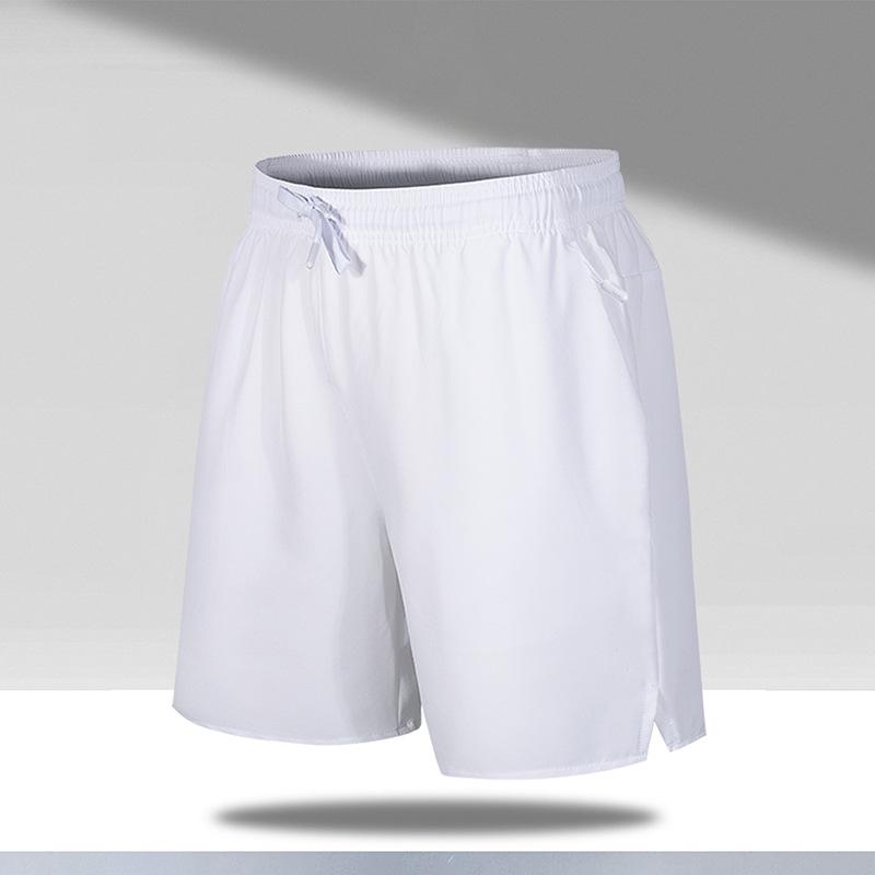 Men's Quick-Dry Loose Five-Point Ice Silk Casual Beach Shorts
