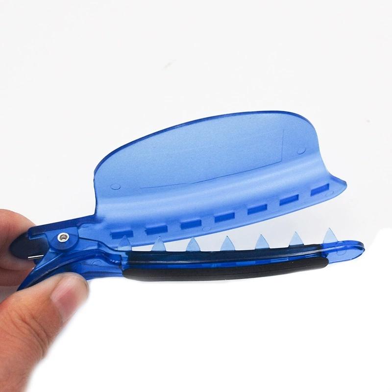 Professional Easy Speed Separator Clips Blue Color Sectioning Clips for Hair Extension