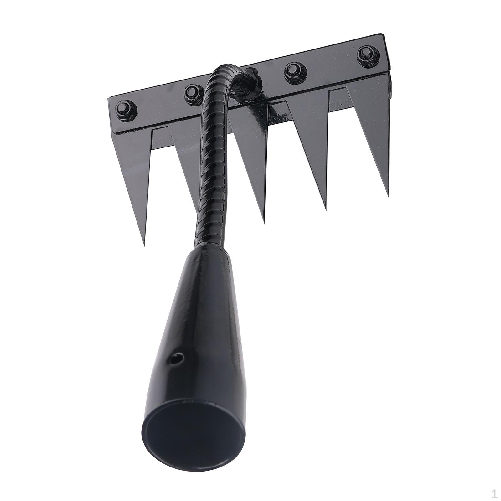 

Садовые грабли для удаления сорняков, многоцелевой прополочник, стальной прочный инструмент для выдергивания травы, рыхление газона для двора 5 Tips