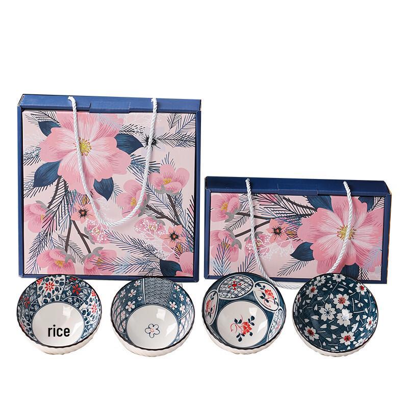 Zhi Shi Light Luxury Enamel Bowl Gift Set