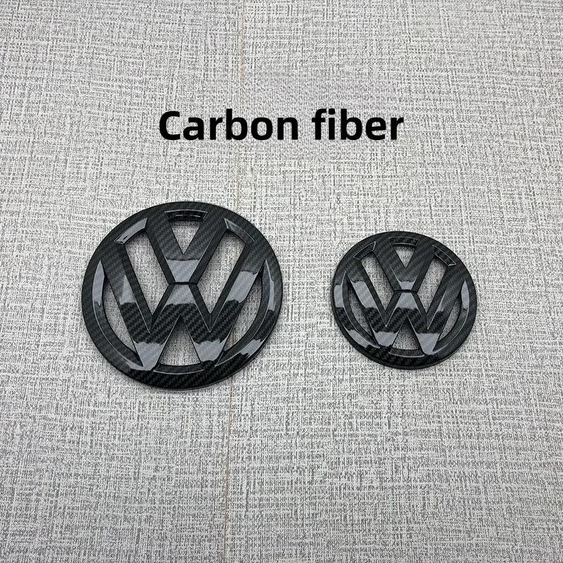 

New New 2Pcs Car Front Grill/Rear Emblem Lid Covers Logo Sticker For Volkswagen VW POLO Scirocco GOLF 5 6 7 8 MK5 MK6 MK7 MK8 polo 2014-2018