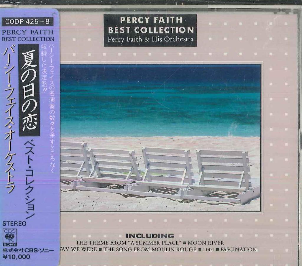 CD PERCY FAITH & HIS ORCHESTRA - Summertime Love [CD] Percy Faith an 00DP4258 CBS/Sony 1986 Japan Latin Used