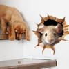 3D Personalised Mouse Sticker Animals Home Decor Living Room Wall Stickers