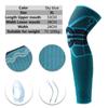 1/2PCS Knee Support Men Pressurized Elastic Knee Brace with Silicone Spring Basketball Volleyball Knee Pads High Quality Practical Daily Use