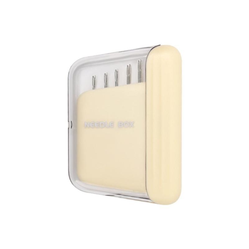 10Pcs Hand Sewing Needle Set with Needle Holder Storage Box for Sewing Quilting Needlework Project