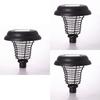 Solar Insect Zapper Lantern Round Outdoor Ip55 Waterproof Led Mosquito Trap For Garden And Lawn