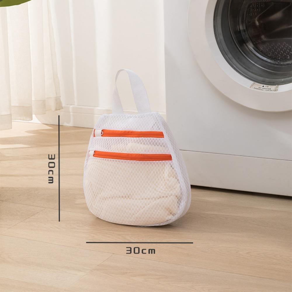 Reusable Laundry Wash Bags Double-Layer Zipper Underwear Laundry Bags New Washing Bag  Bra