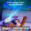 Astronaut Star Galaxy Projector Light Nebula Night Light for Kids Astronaut Space Buddy Projector 20 Nebula Light Ceiling Projector 9 Colors Moon