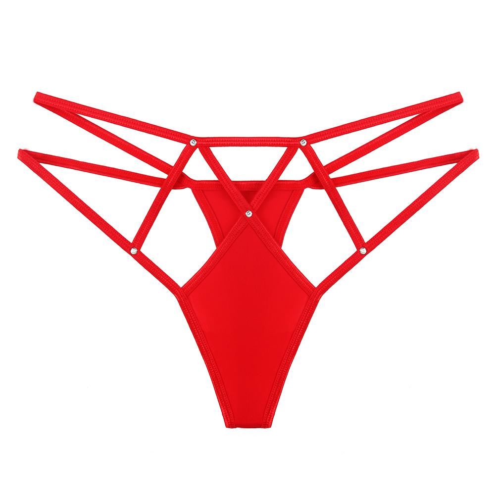 Women's sexy lace thong, low-rise panties, transparent panties, women's panties, underwear, underwear