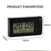 Car Electronic Clock LCD Display Digital Thermometer 2 In 1 Electronic Temperature Gauge for Car Accessories for Vehicle Parts