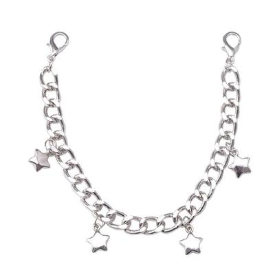 Boot Chain Belt Star Pendant for Unisex Egirl Eboy Shoe Punk Aesthetic Chain