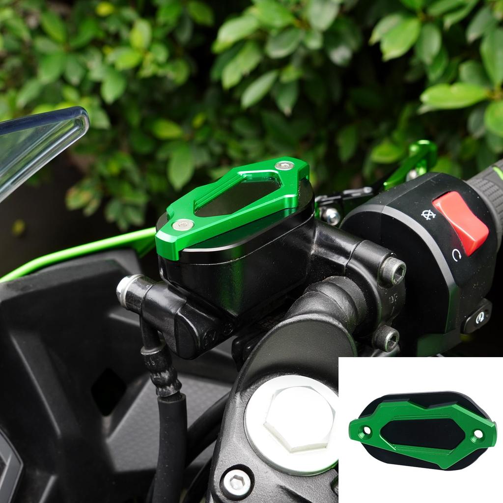 Front Reservoir Cap Cover Motorcycle Brake Pot Cover for Kawasaki Ninja 400 Z400 Accessories CNC Aluminum