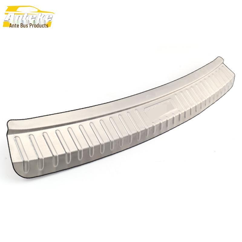 15 X6 Rear Guard Plate Sequin: Stainless Steel Tailgate Trunk Protection Pedal Modification Accessories.