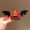 Bow Pumpkin Hair Clips Ghost Witch Hat Hairpins Halloween Hair Clip  Halloween Hair Accessories