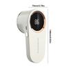 Silent Lint Remover LED Digital Display Fuzz Fabric Shaver Type-C Rechargeable Sweater Shaving Machine for Smooth Fabric Surface