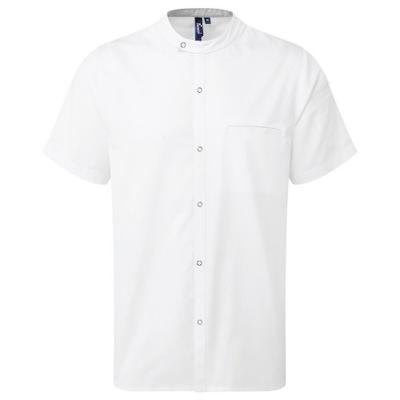 Premier Unisex Adult Recyclight Short-Sleeved Chef Shirt