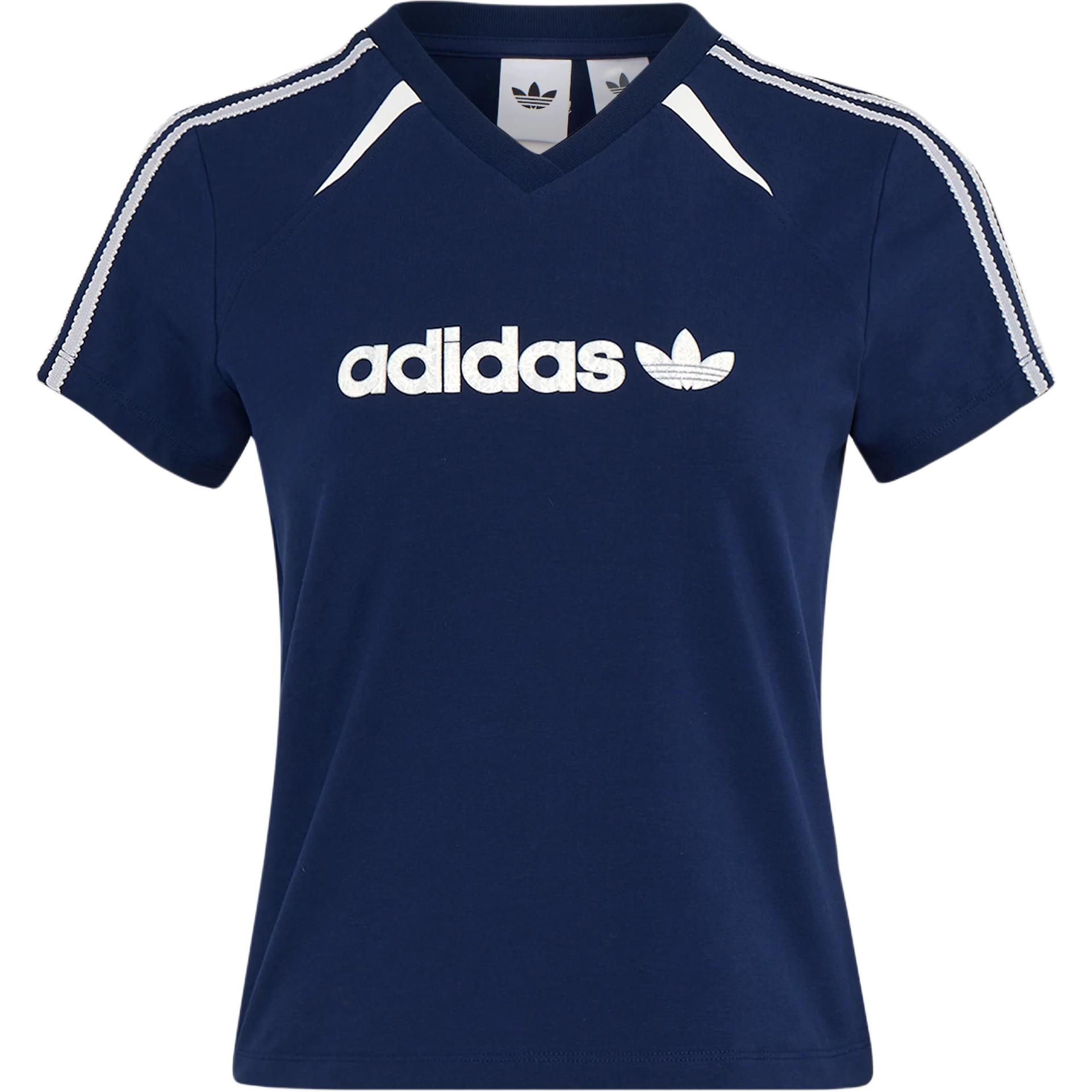 Adidas Originals Black Soft Casual Sports Pullover Short Sleeve T-Shirt Women T-Shirts KU4762 XS