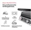 Contact Grill Braun CG 9167 Multigrill 9 Pro (0X17900008)