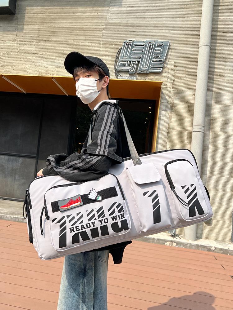 Single Shoulder Large Capacity Badminton and Tennis Sports Bag