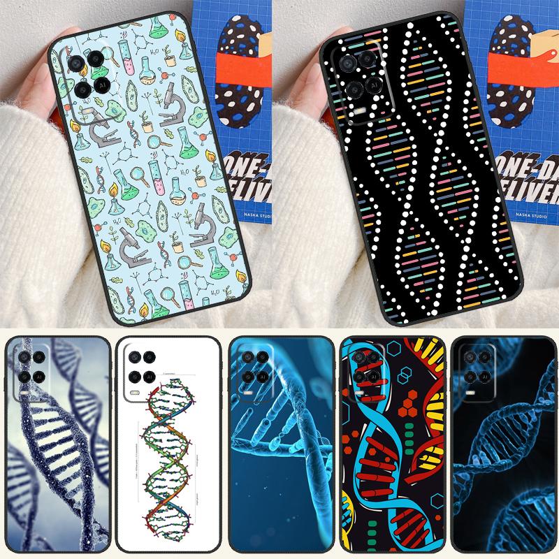 Science DNA Biology For Oppo A74 A94 A54 A80 A78 A98 A40 A60 A18 A38 A58 A15 A17 A77 A57S A16 A76 A96 Phone Case