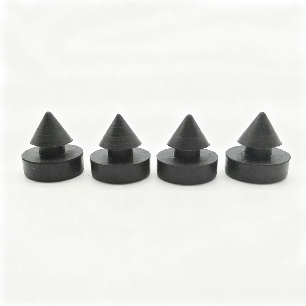10Pcs 12*12mm Rubber Nail Plug Anti Collision Elevator Door Stopper Security Shock Absorption