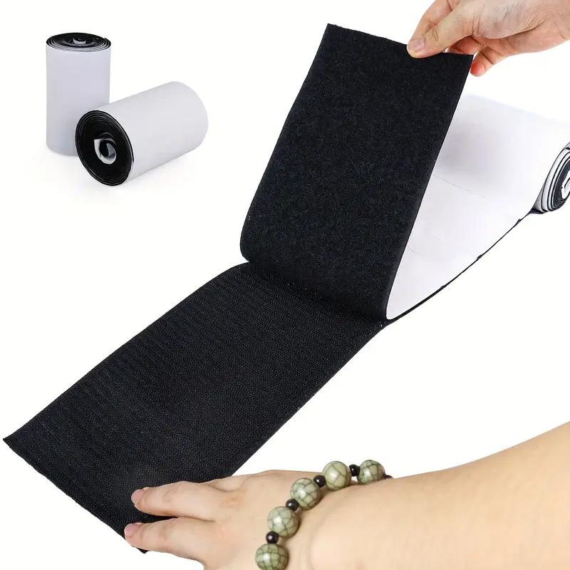 1Pair 1/2/3meters Nylon Couch Cushion Non-Slip Grip Tape Adhesive Hook and Loop Strips for Fabric Outdoor Patio Cush