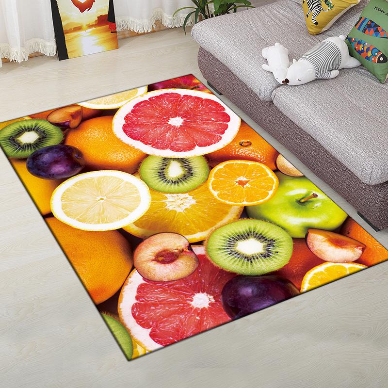 Living Room Carpet Bedroom Bedside Carpet Simple Floor Mat Foot Mat and Machine Washable Entrance Mat