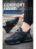 Lightweight Anti-Smash & Anti-Puncture Safety Work Shoes - Comfortable, Durable, and Ideal for Long Hours.