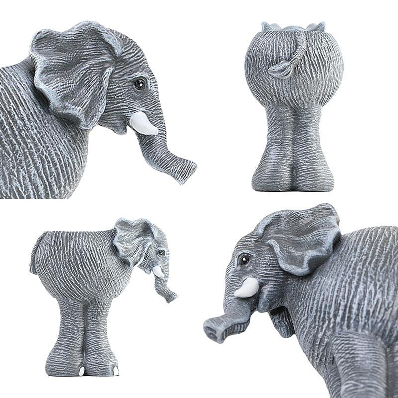 Gärtnervase Cartoon-Puppe Kreative Puppe Harzornament Outdoor-Blumentopf