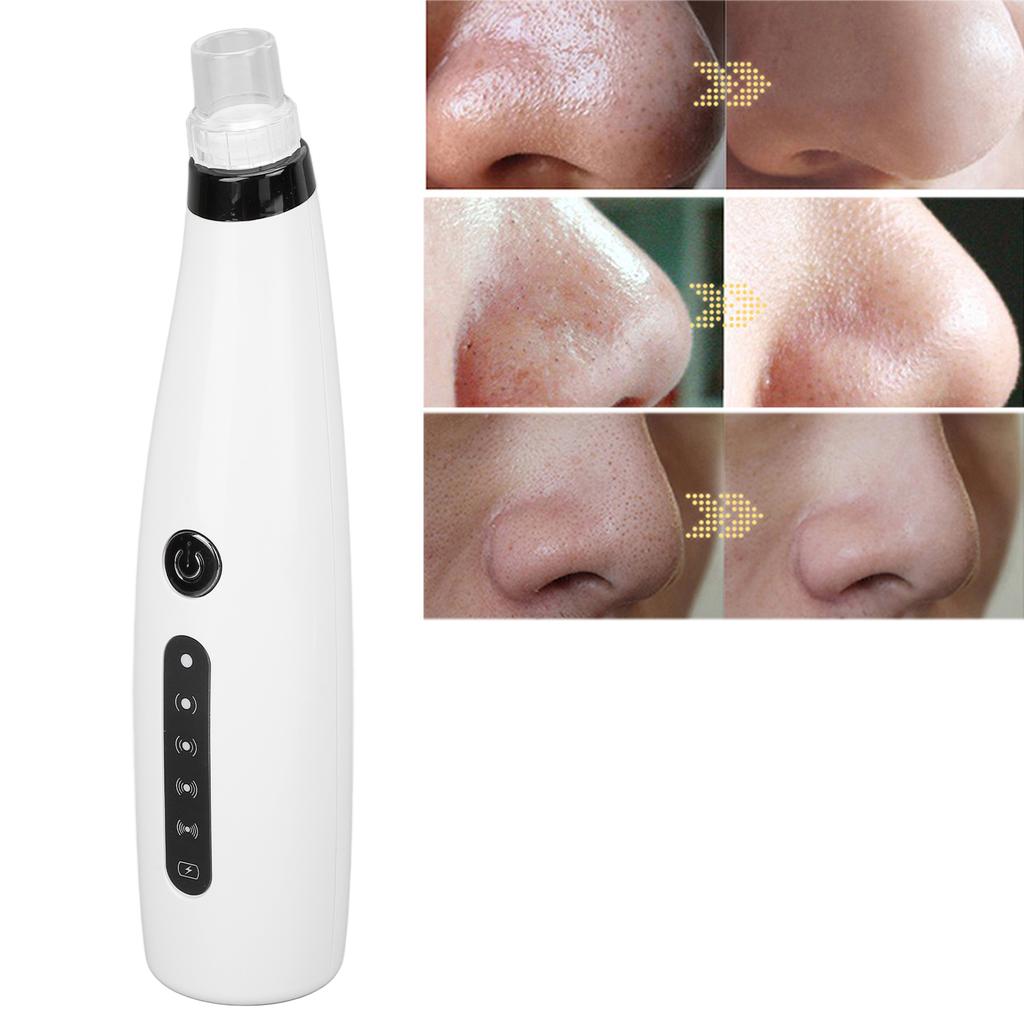 Blackhead Remover Vacuum 5 Suction Power 6 Heads Deep Cleaning Electric Facial Pore Cleaner Machine