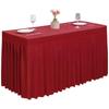Haogongbang Rectangular Business Exhibition Tablecloth Skirt