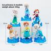 Elsa Frozen Anna Olaf Characters Model Ornament For Decoration Desktop