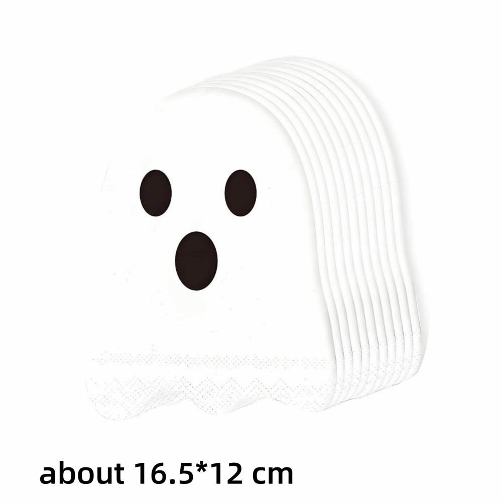 25/50 PCS Tableware Halloween Party Napkins Universal Party Decor Supplies Home Party