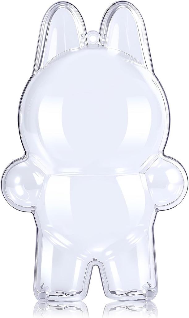 LABUBU Clear Clear Fits Standing and Sitting Convenient Storage and Thin and Lightweight Acrylic Display Prevents and Loss Standing Case, Cover,