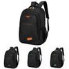 Letter Super Backpack Double Zipper Compartments Large Capacity Computer Bag