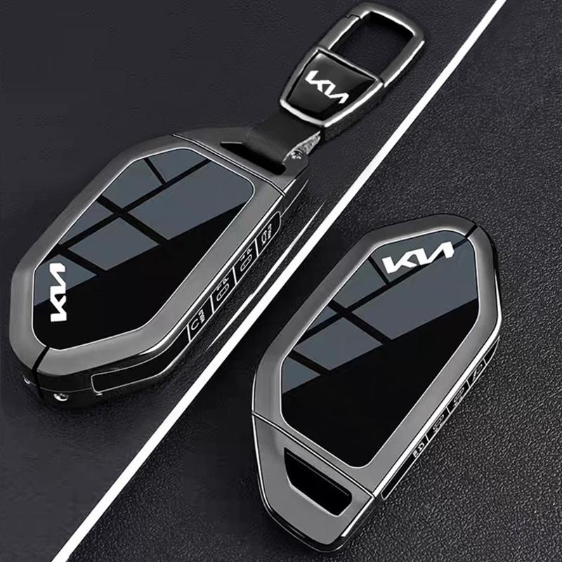 Styling Car Key Case Cover For Kia Picanto Sportage GT RIO 3 Cerato Soul K5 Ceed Optima Seltos Sorento Forte Stinger Telluride