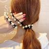 Korean Pearl Elastic Hair Tie for Ponytails and Updos