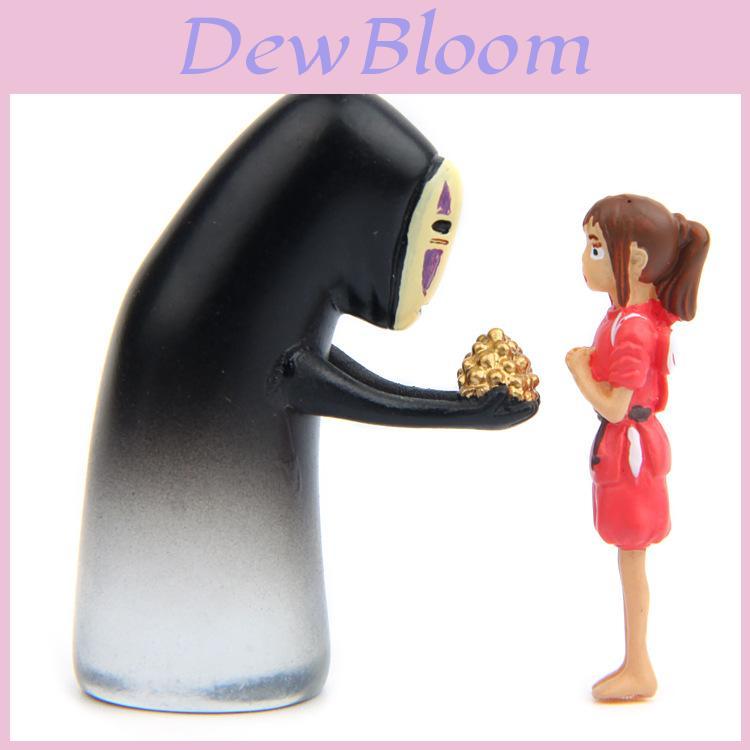 No Face Man Ogino Chihiro Resin Art Figurine Gift For Celebrations With Creative Design For Kids And Adults