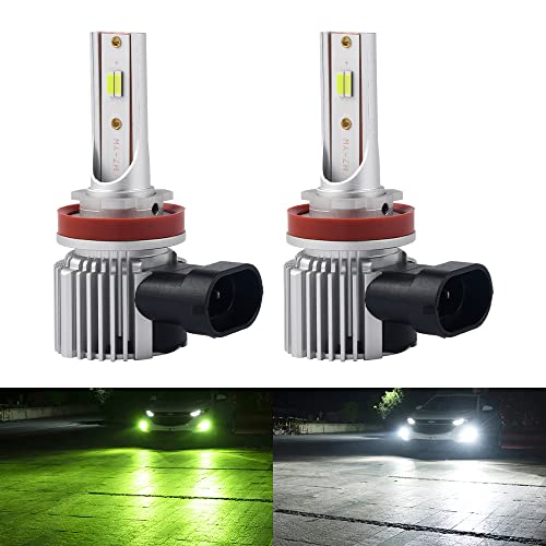 

Catland Фара противотуманная с переключением цвета H8 H11 H16 LED Лимонно-желтый Белый Противотуманная лампа Лаймово-желтый Белый 12V Автомобильная светодиодная лампа Встроенный Супер Яркий