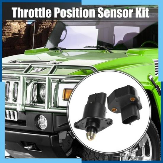 Pack (1) Throttle Position Sensor Idle Air Control Valve For Jeep Wrangler TJ