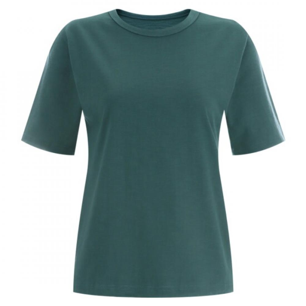 Shop Women 20s 100 CoTTon Slub Round T shirT Green Dai Wsh 12015