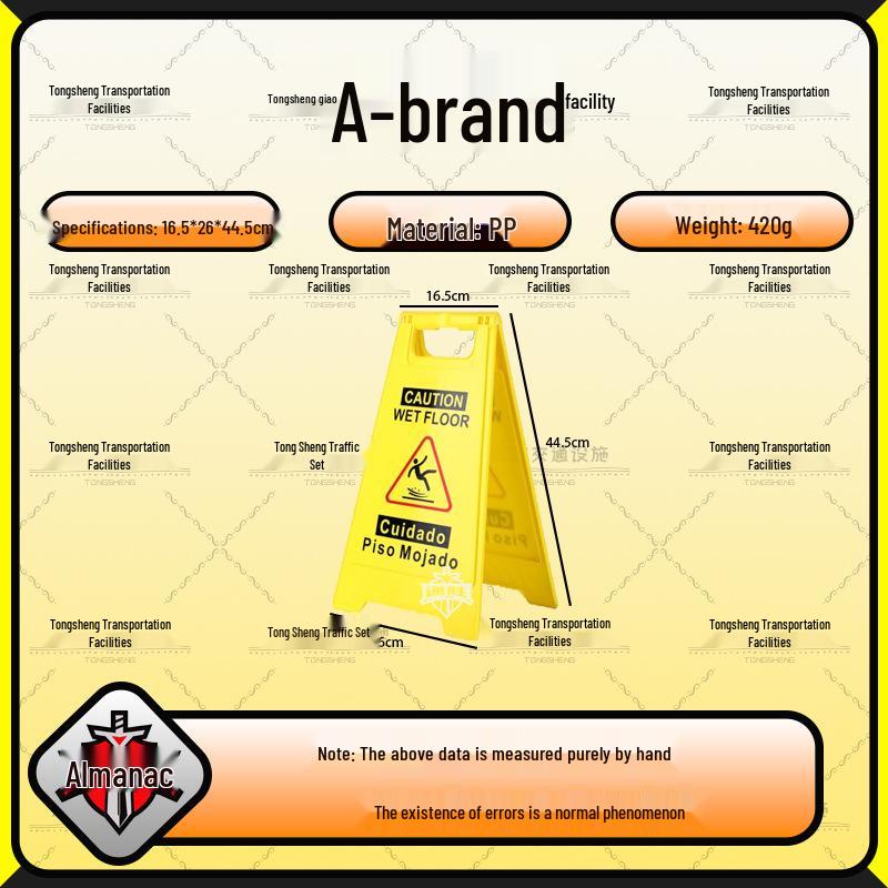 A-Frame Plastic Wet Floor & No Parking Safety Sign