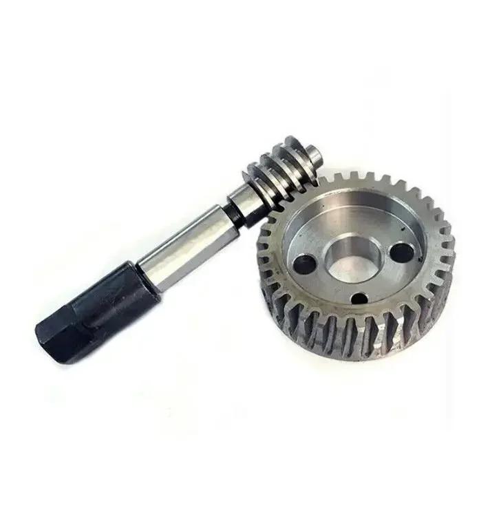 CNC Milling Machine Parts -Adjustable Worm +Turbine Gear For Bridgeport Mill Tool