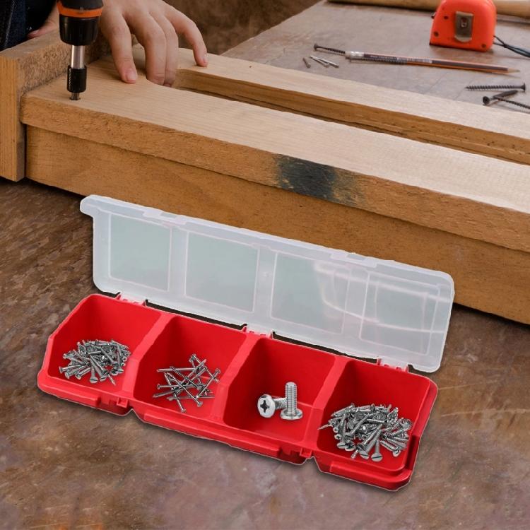 Transparente Aufbewahrungsbox für Kosmetika aus Kunststoff mit großer Kapazität, Halter, Etui, Display, Organizer, Behälter, kleine Accessoires